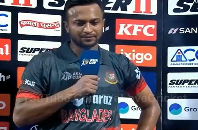বাজে শটকে দায়ী করলেন সাকিব বাজে শটকে দায়ী করলেন সাকিব
