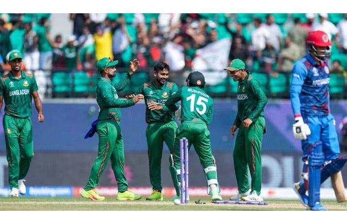 মিরাজের অলরাউন্ড নৈপুন্যে আফগানিস্তানকে উড়িয়ে বিশ্বকাপ শুরু টাইগারদের মিরাজের অলরাউন্ড নৈপুন্যে আফগানিস্তানকে উড়িয়ে বিশ্বকাপ শুরু টাইগারদের