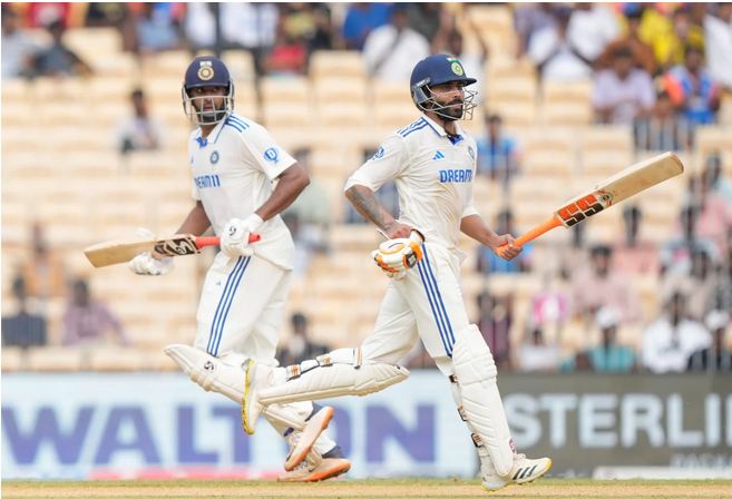 হাসানকে সামলে অশ্বিন-জাদেজার ব্যাটে প্রথম দিন ভারতের হাসানকে সামলে অশ্বিন-জাদেজার ব্যাটে প্রথম দিন ভারতের