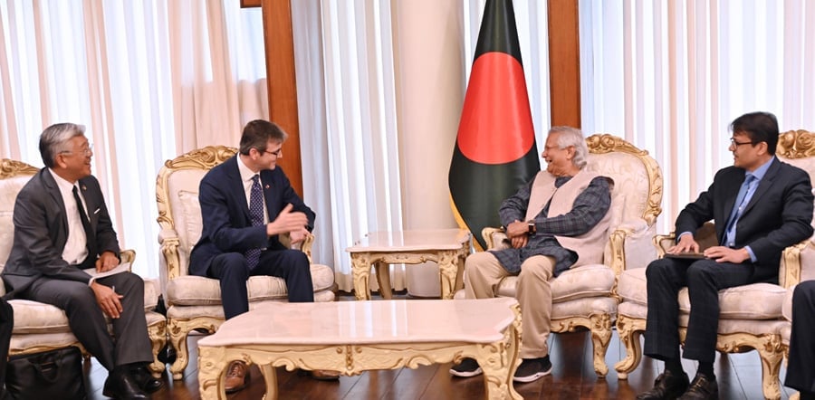 দেশ পুনর্গঠনে মার্কিন সহায়তা চাইলেন প্রধান উপদেষ্টা দেশ পুনর্গঠনে মার্কিন সহায়তা চাইলেন প্রধান উপদেষ্টা