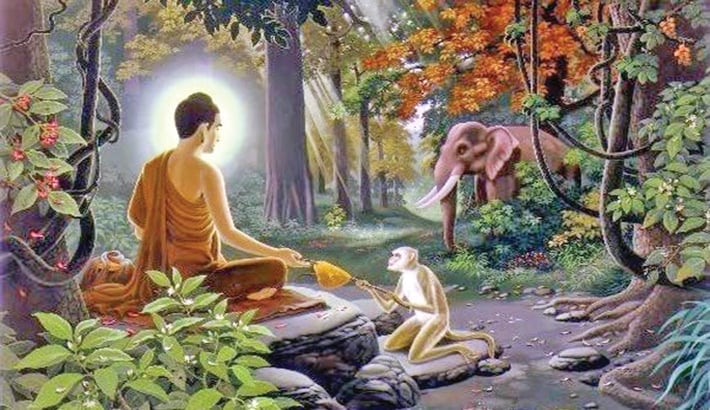 কাল বৌদ্ধ ধর্মাবলম্বীদের মধু পূর্ণিমা কাল বৌদ্ধ ধর্মাবলম্বীদের মধু পূর্ণিমা