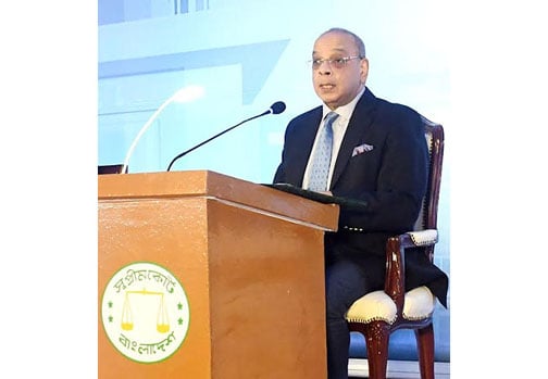 বিচার বিভাগের স্বাধীনতা নিশ্চিতে সংস্কারের প্রথম ধাপ পৃথক সচিবালয় প্রতিষ্ঠা : প্রধান বিচারপতি বিচার বিভাগের স্বাধীনতা নিশ্চিতে সংস্কারের প্রথম ধাপ পৃথক সচিবালয় প্রতিষ্ঠা : প্রধান বিচারপতি