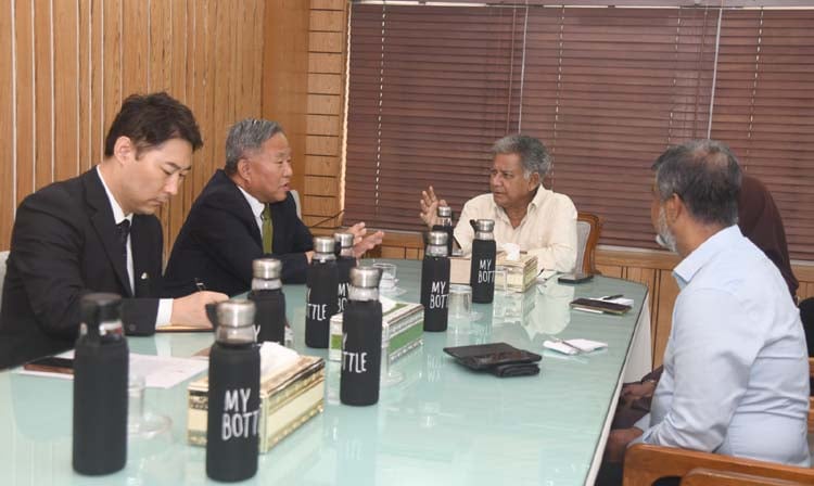 বস্ত্র, পাট ও জাহাজ শিল্পে দ: কোরিয়ার বিনিয়োগ চান উপদেষ্টা বস্ত্র, পাট ও জাহাজ শিল্পে দ: কোরিয়ার বিনিয়োগ চান উপদেষ্টা