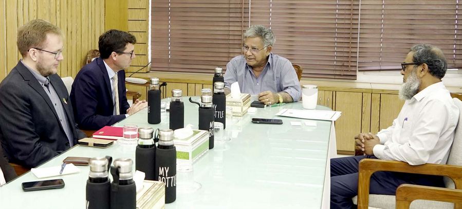 নরওয়ের সঙ্গে সরাসরি নৌযোগাযোগ স্থাপনের আহ্বান নৌপরিবহন উপদেষ্টার নরওয়ের সঙ্গে সরাসরি নৌযোগাযোগ স্থাপনের আহ্বান নৌপরিবহন উপদেষ্টার