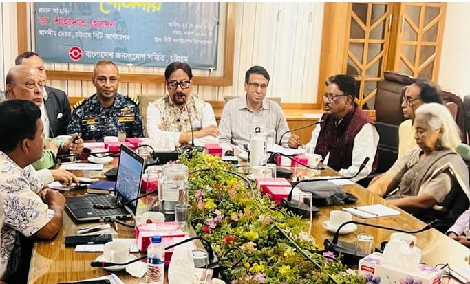 চলতি বর্ষায় চট্টগ্রামে জলবদ্ধতা কমে ৫০-৬০ শতাংশে নেমে আসবে : চসিক মেয়র চলতি বর্ষায় চট্টগ্রামে জলবদ্ধতা কমে ৫০-৬০ শতাংশে নেমে আসবে : চসিক মেয়র