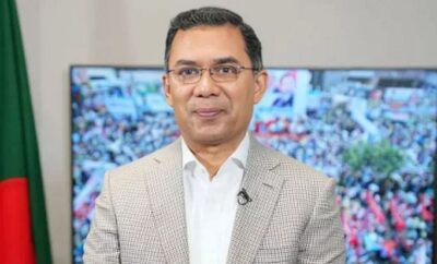 খালেদা জিয়াকে প্রাণঢালা অভ্যর্থনার জন্য সকলের প্রতি কৃতজ্ঞতা জানালেন তারেক রহমান