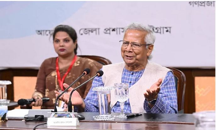 চট্টগ্রাম শহরের জলাবদ্ধতা চলতি মৌসুমে অর্ধেকে নামিয়ে আনার নির্দেশ প্রধান উপদেষ্টার চট্টগ্রাম শহরের জলাবদ্ধতা চলতি মৌসুমে অর্ধেকে নামিয়ে আনার নির্দেশ প্রধান উপদেষ্টার