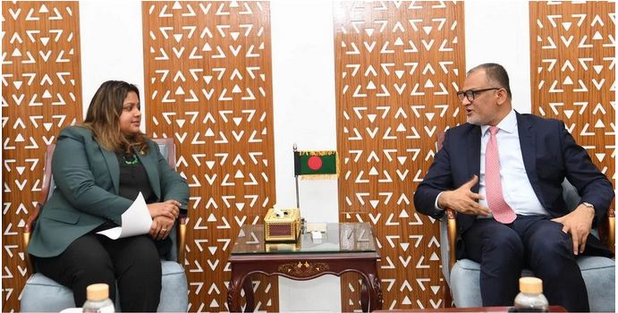 বাণিজ্য উপদেষ্টার সঙ্গে মালদ্বীপের হাইকমিশনারের বৈঠক বাণিজ্য উপদেষ্টার সঙ্গে মালদ্বীপের হাইকমিশনারের বৈঠক