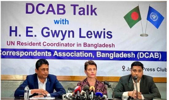 নির্বাচন কবে হবে সিদ্ধান্ত নেবে বাংলাদেশের জনগণ : গোয়েন লুইস