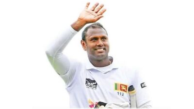 ম্যাথুজের বিদায়ী টেস্টের দল ঘোষণা শ্রীলংকার